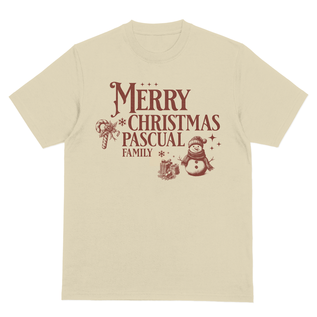 D5 Customized Family Christmas T-Shirt