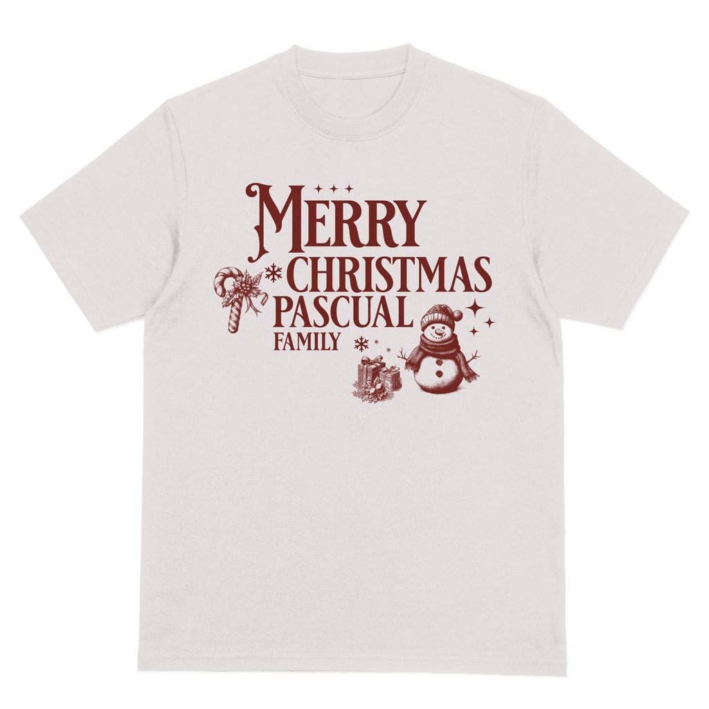 D5 Customized Family Christmas T-Shirt