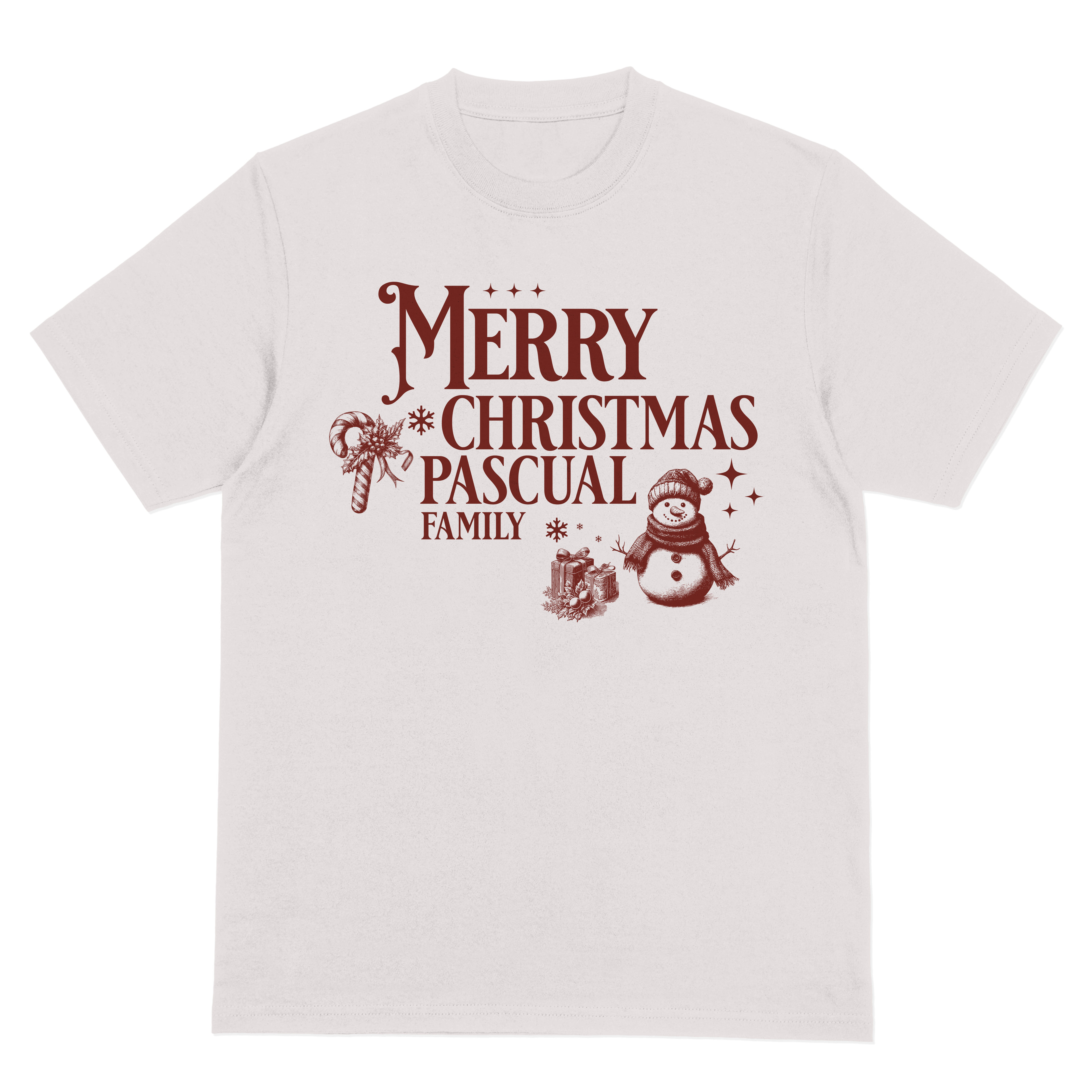 D5 Customized Family Christmas T-Shirt