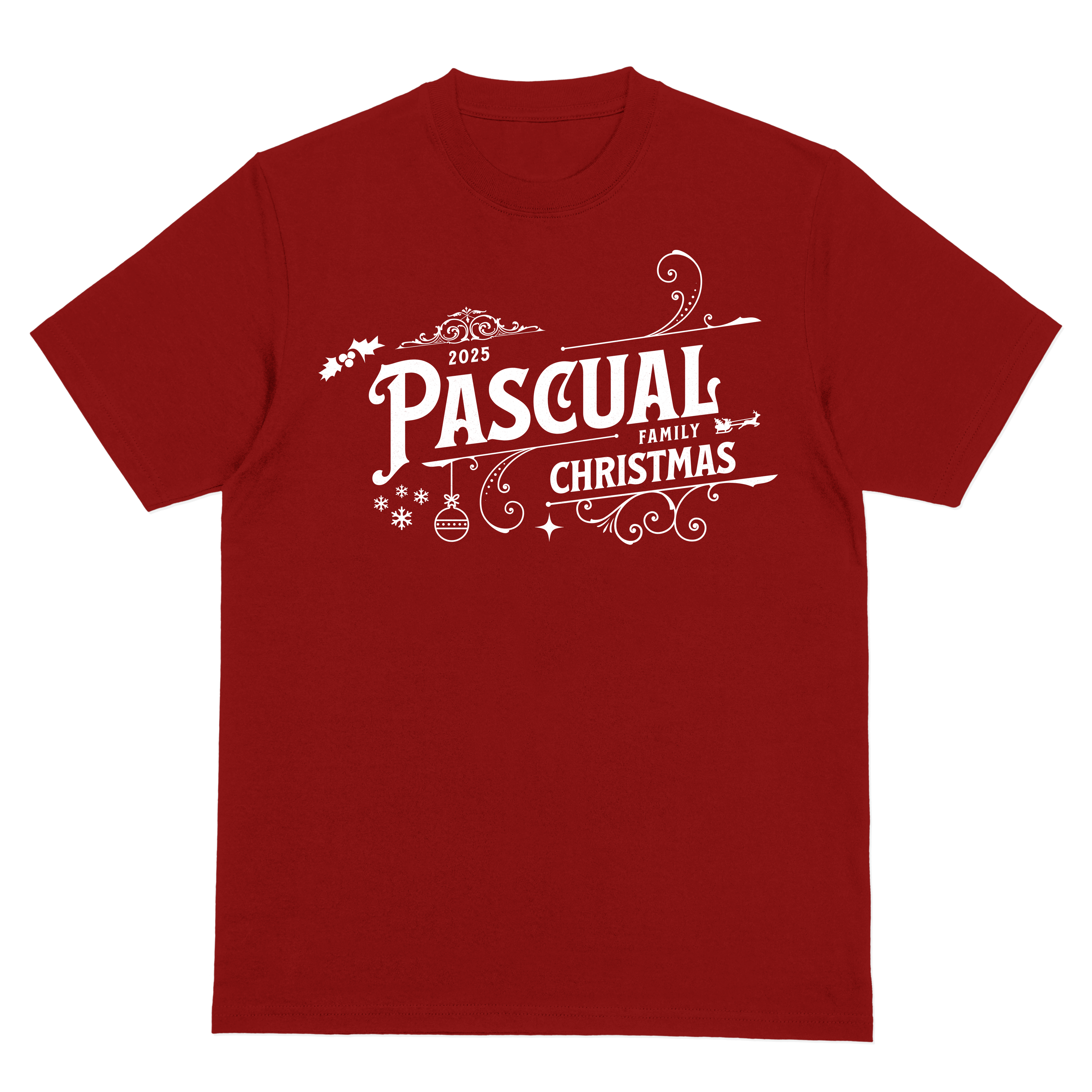 D4 Customized Family Christmas T-Shirt