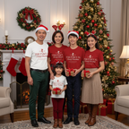 D2 Customized Family Christmas T-Shirt
