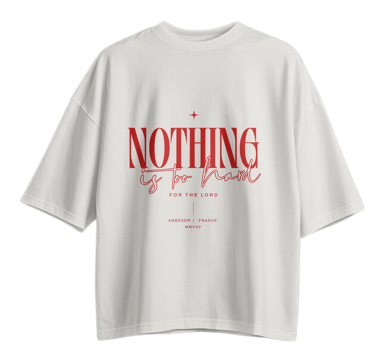 Nothing Is Too Hard for the Lord T-Shirt