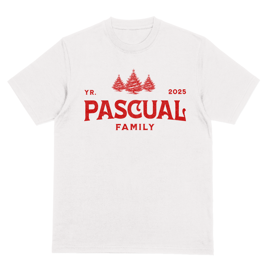 D3 Customized Family Christmas T-Shirt
