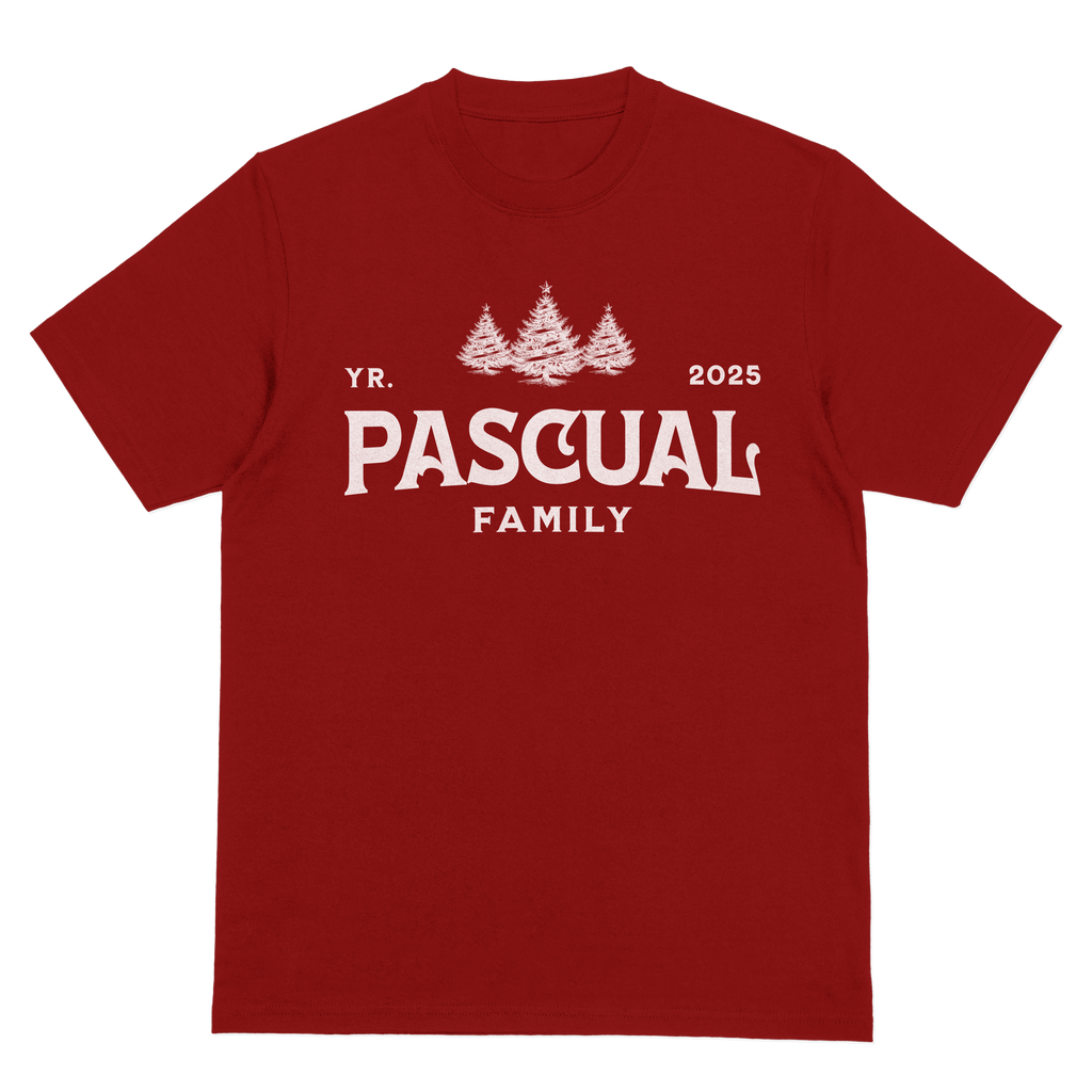 D3 Customized Family Christmas T-Shirt