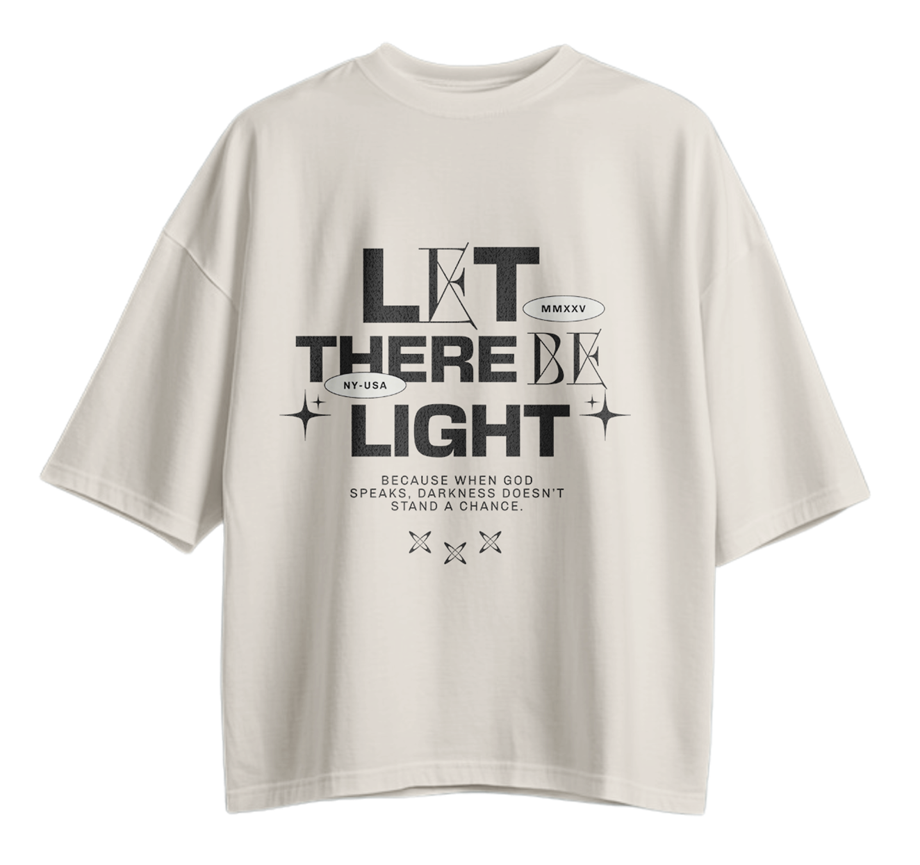 Let There Be Light Christian T-Shirt